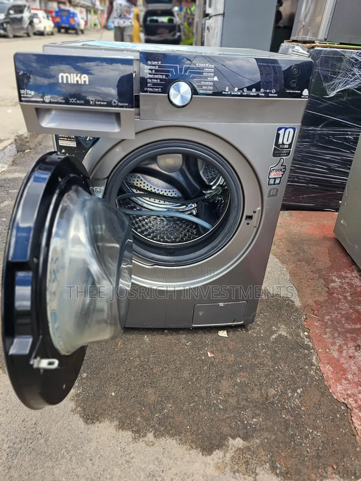 Mika Washing Machine 10kg /7kg Wash and Dry