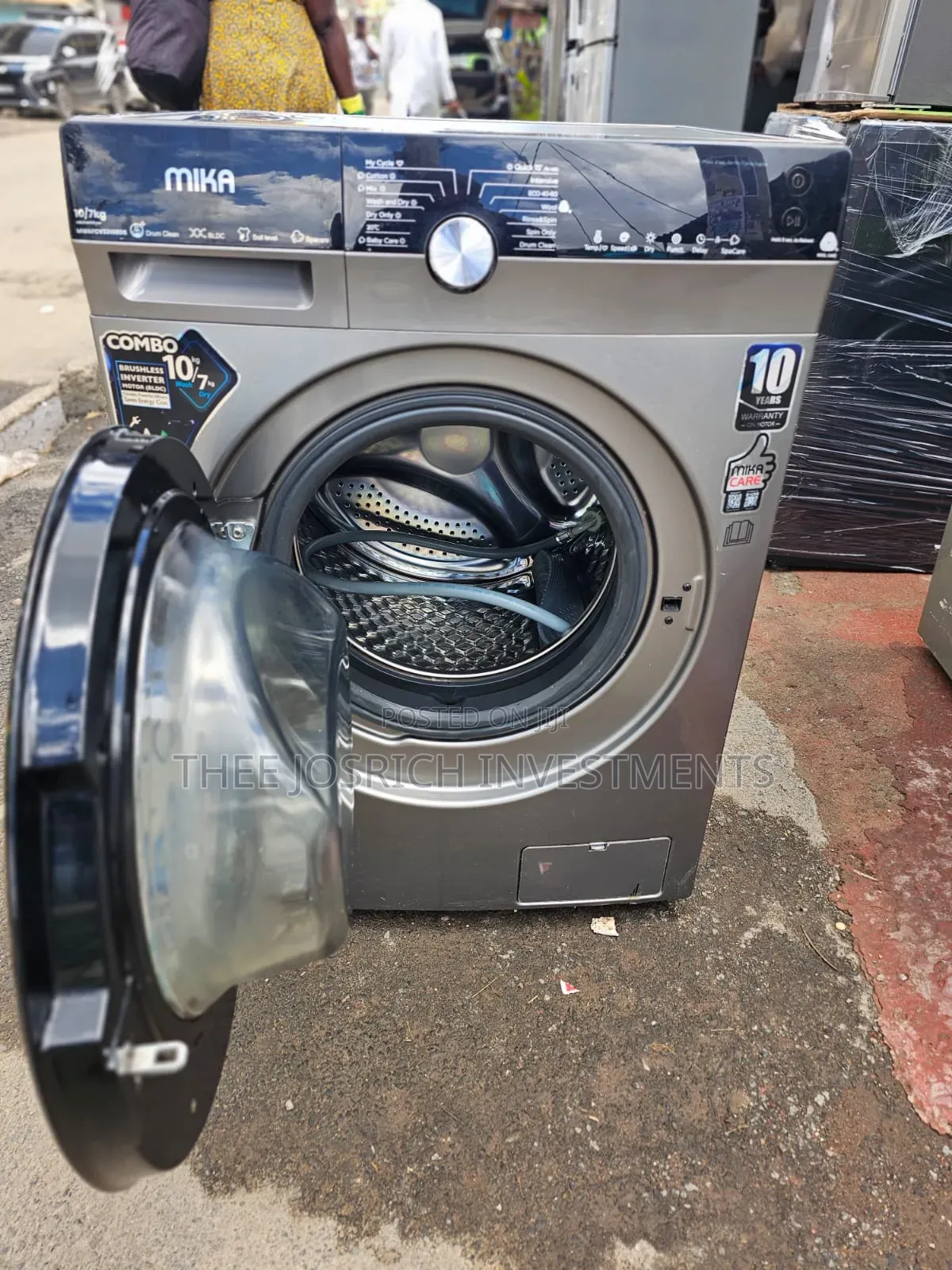 Mika Washing Machine 10kg /7kg Wash and Dry