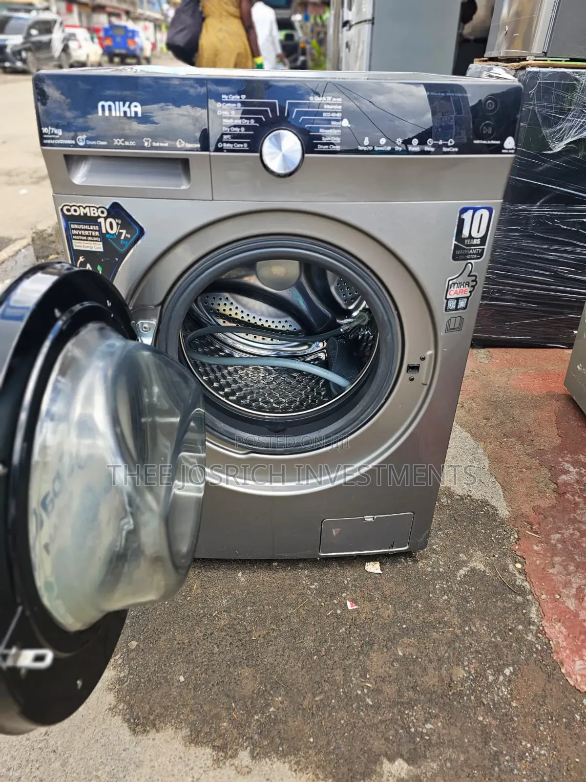 Mika Washing Machine 10kg /7kg Wash and Dry