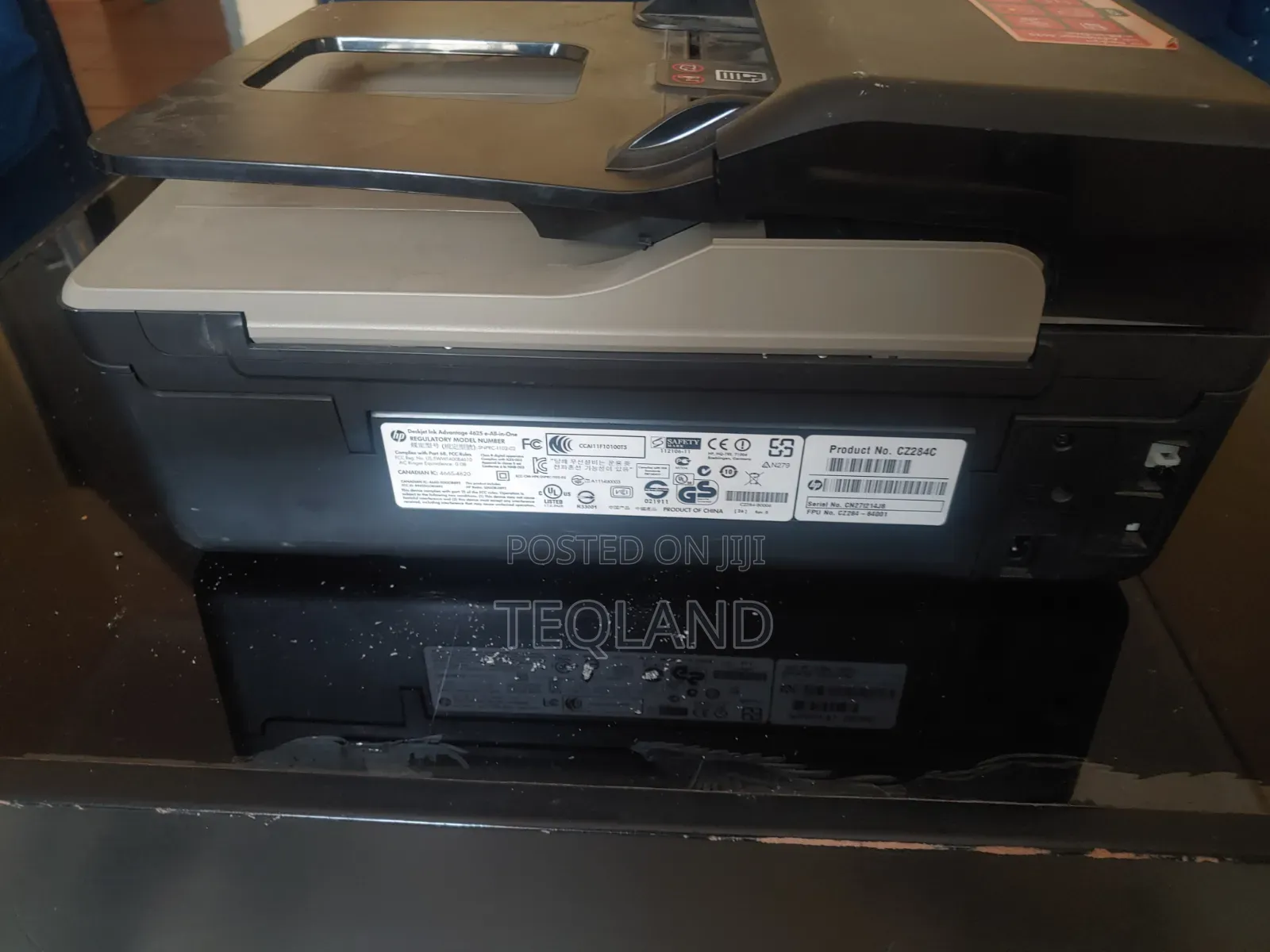 Hp Deskjet Ink Advantage 4625 E-All-in-One Printer