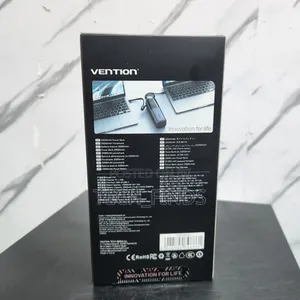 Vention 20000mah Power Bank (Usb-C + Usb-C/Usb-C/Usb-A) 165w Gray