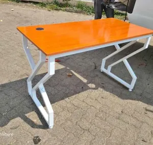 Study Table Metallic Stand and Top MDF Available