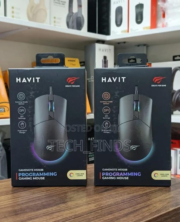 Gaming Mouse Havit Hv-Ms1038 Programble Wired Mouse