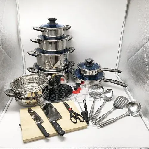 Marwa 30pcs Stainless Cookwares Sets