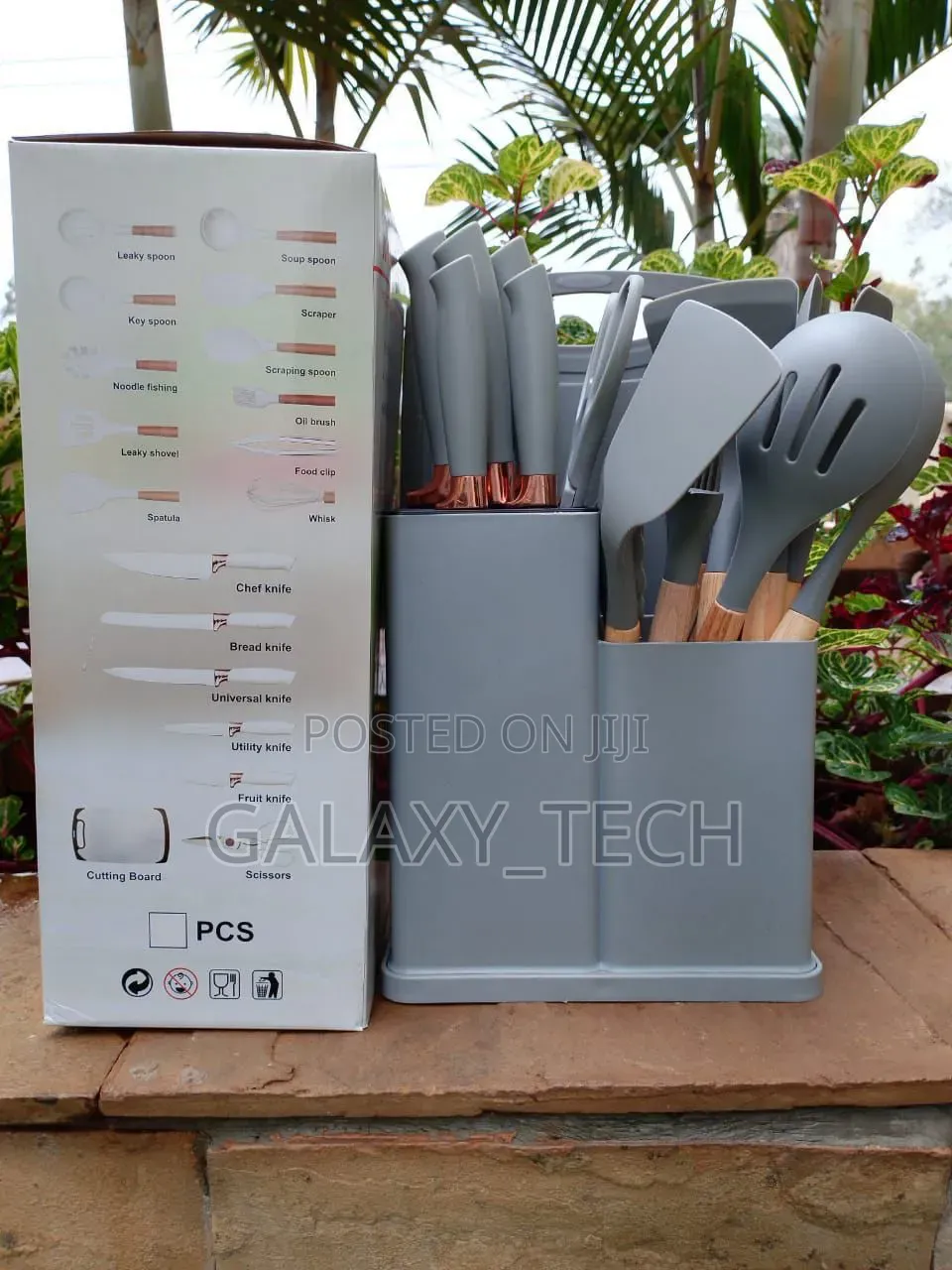 19pcs Executive Silicone Spoons