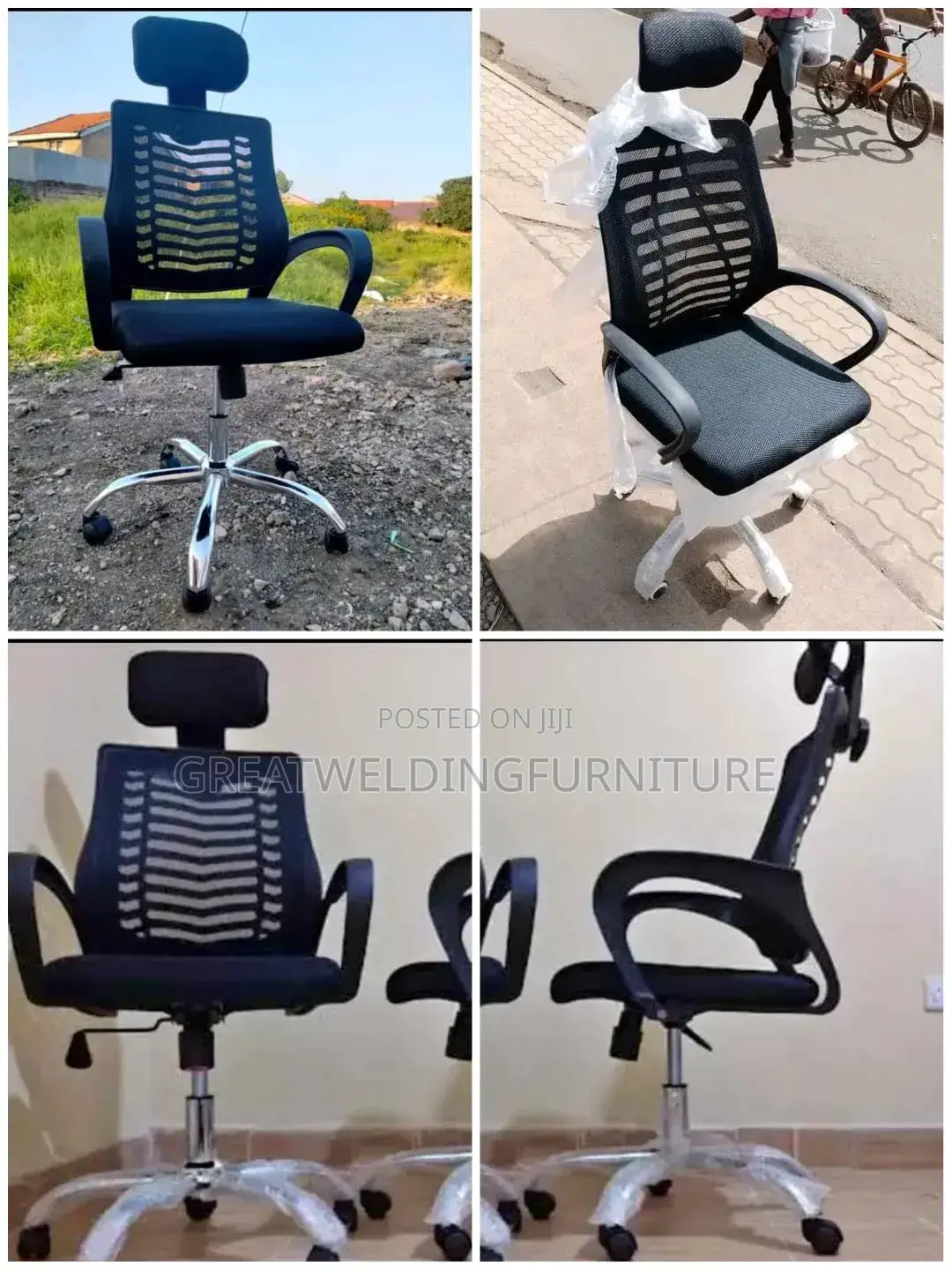 Blac Headrest Chair J