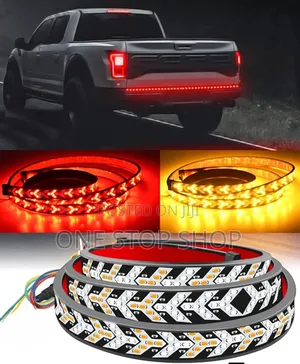 Truck,Spoiler Spoiler Fit Strip With Led Running Arrows Lights