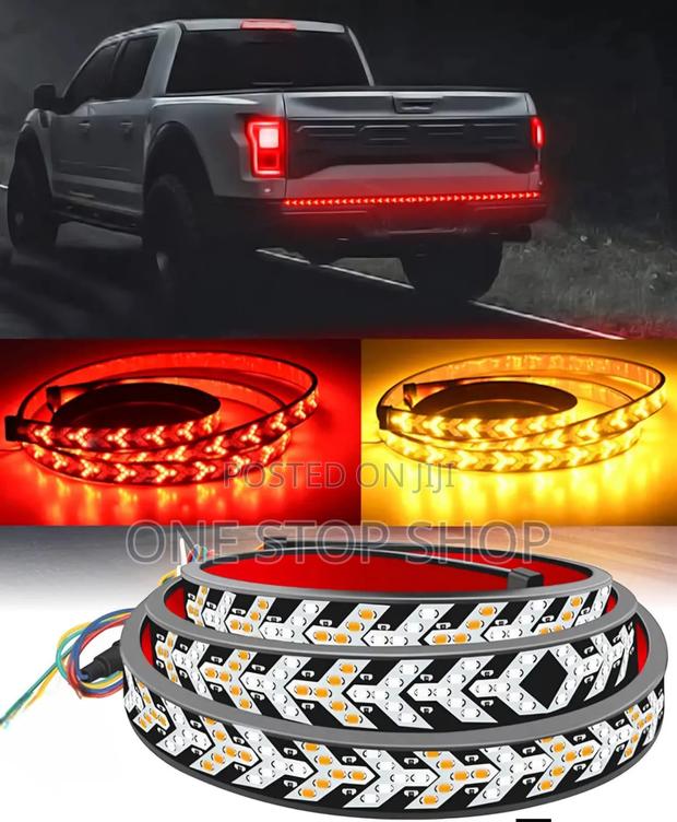 Truck,Spoiler Spoiler Fit Strip With Led Running Arrows Lights