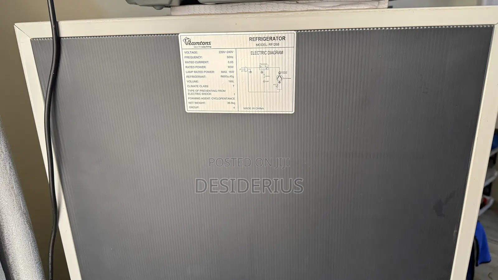 Ramtons Fridge