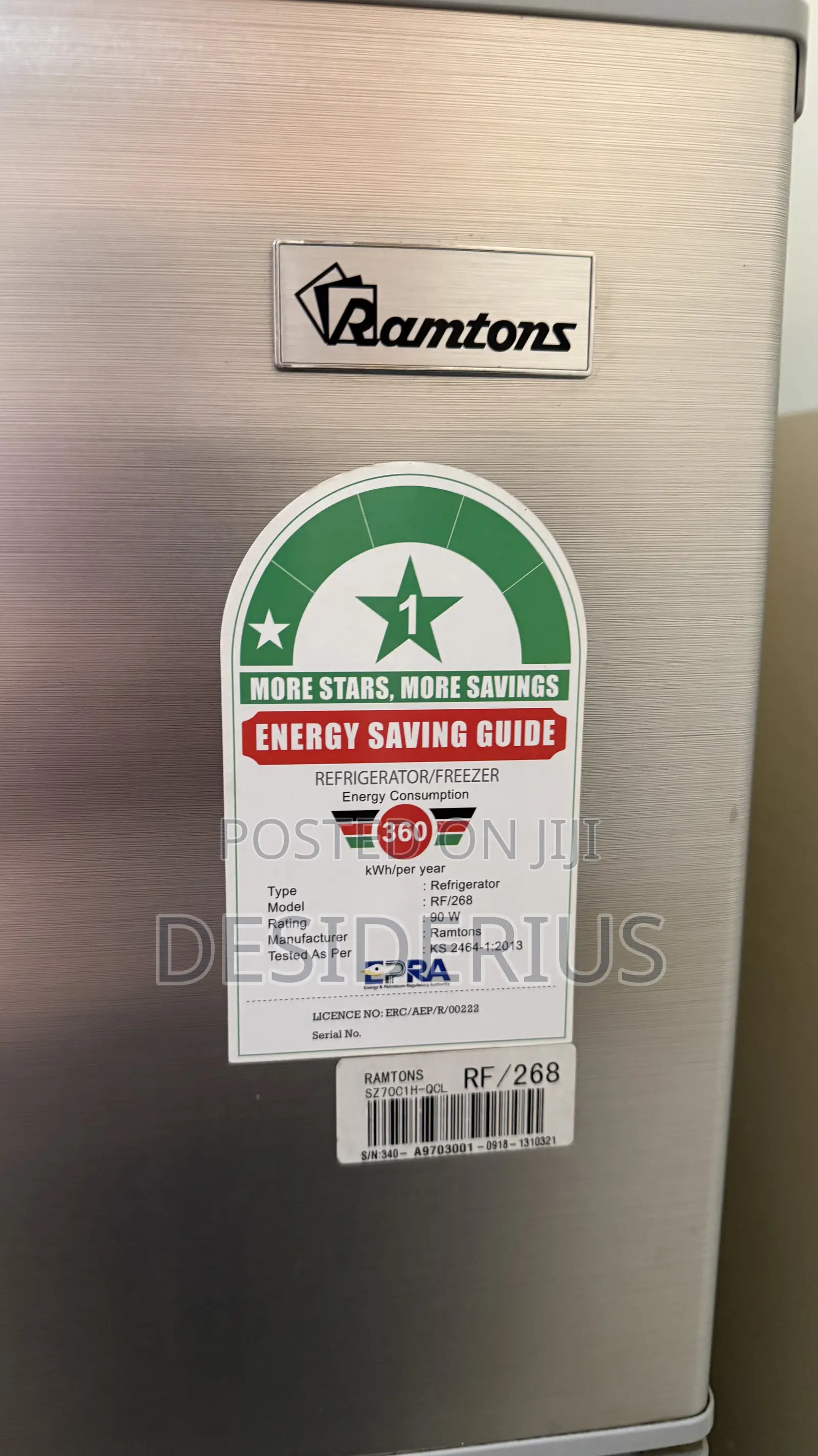 Ramtons Fridge