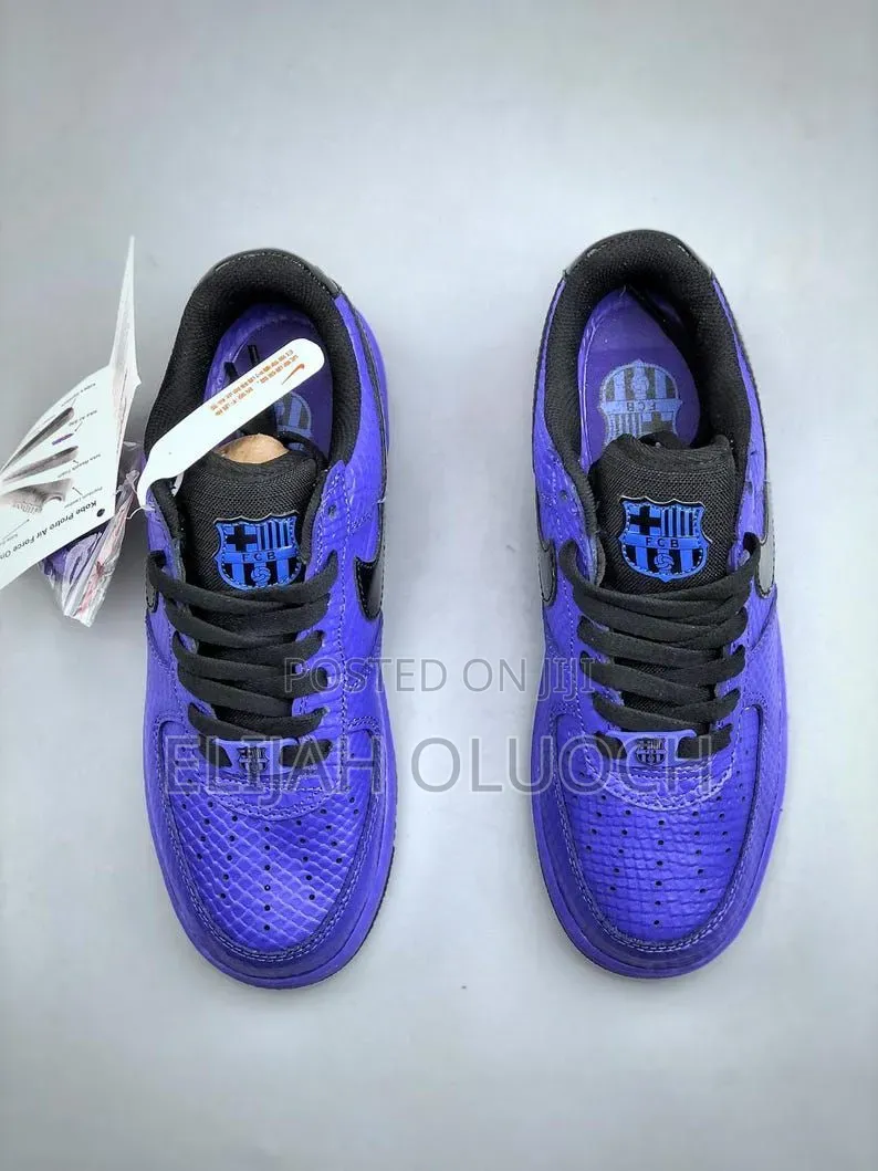 Nike Airforce 1 “X Kobe Protro” Purple 
Quality Leather
