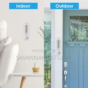 Indoor Outdoor Thermometer Wall Humidity Meter Vertical and Hygrometer