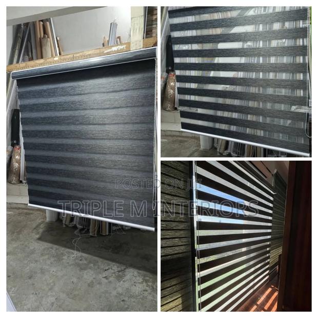 Refined Office Interior Sun Control Slats