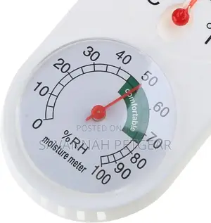 Temperature Humidity Gauge Meter for Greenhouses, Chicks Brooders
