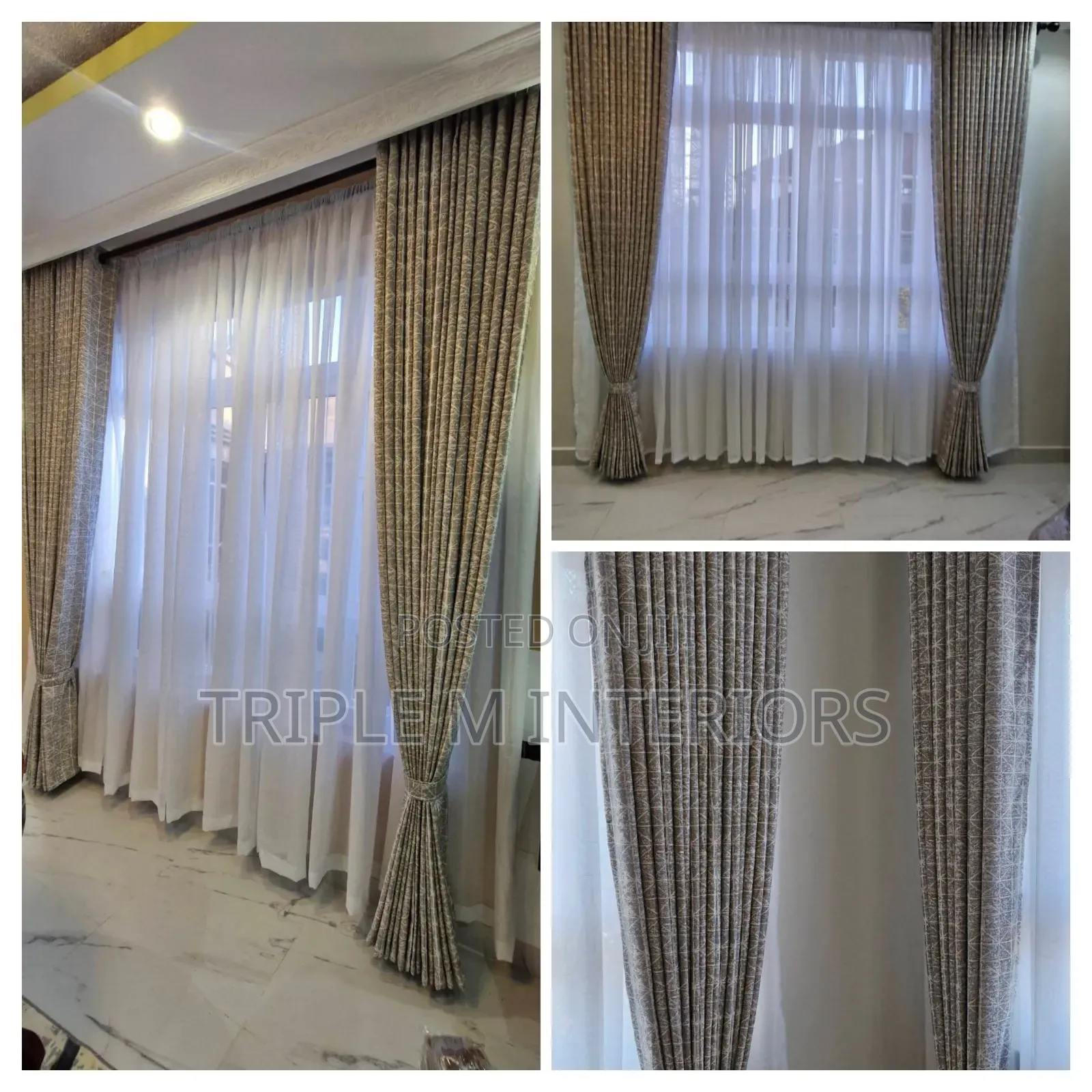 Glamorous Interior Space Drapery Collection