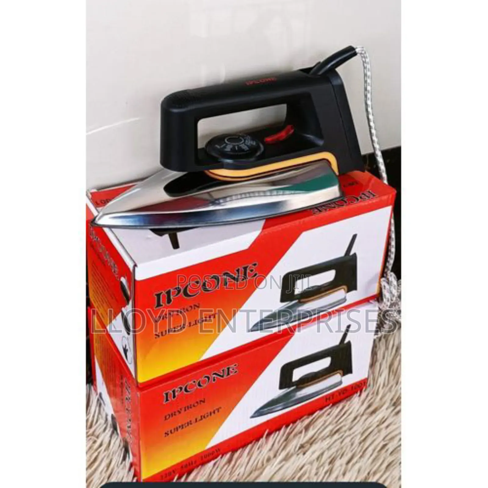 Ipcone Stainless Steel Dry Iron Box
