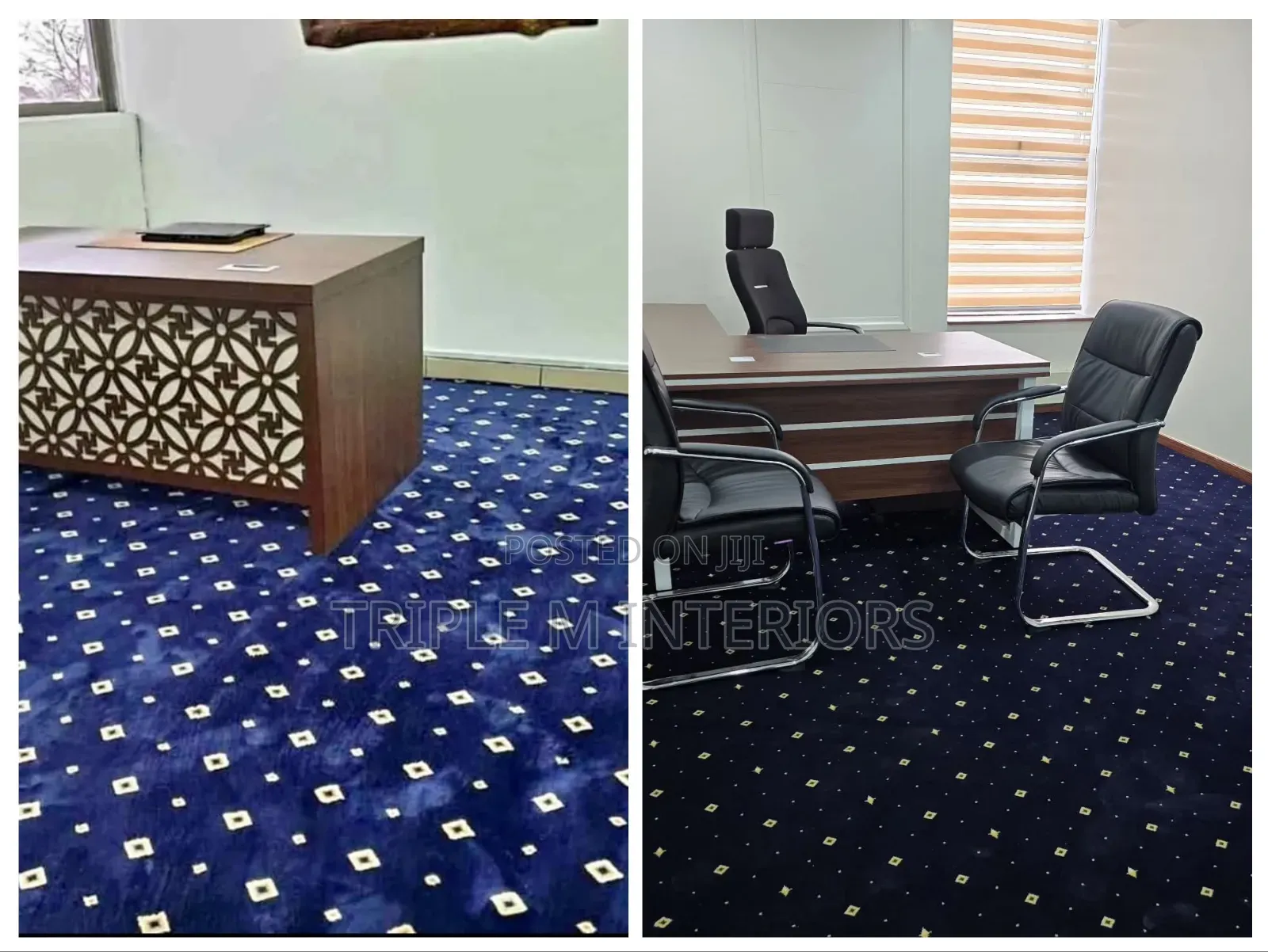 Vip Standard Diamond Dotted Wall to Wall Carpet