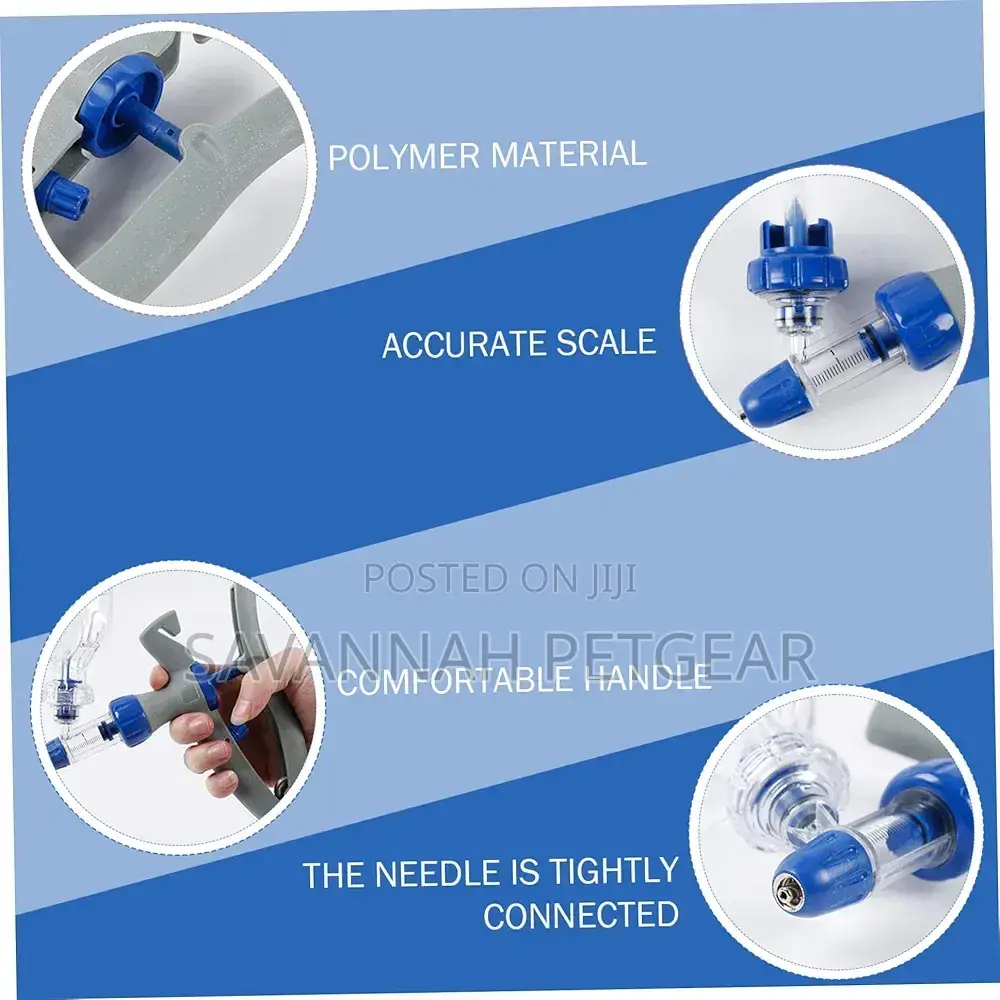 Intramuscular, Auto Injector Syringe Gun for Goat Cattle (5ml Syringe)
