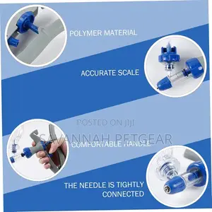 Intramuscular, Auto Injector Syringe Gun for Goat Cattle (5ml Syringe)