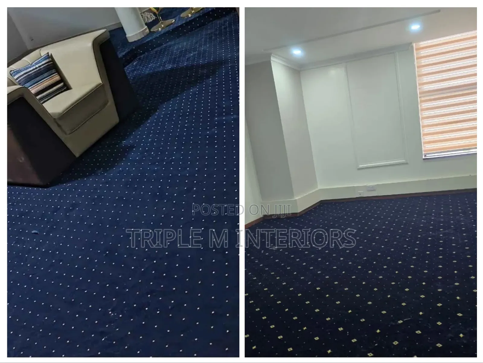 Noise Reducing Comfortable Living Executive Wall to Wall Carpet