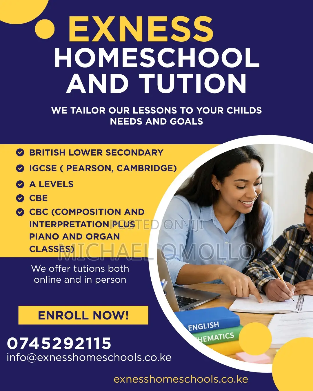 Exness Homeschools and Tutors