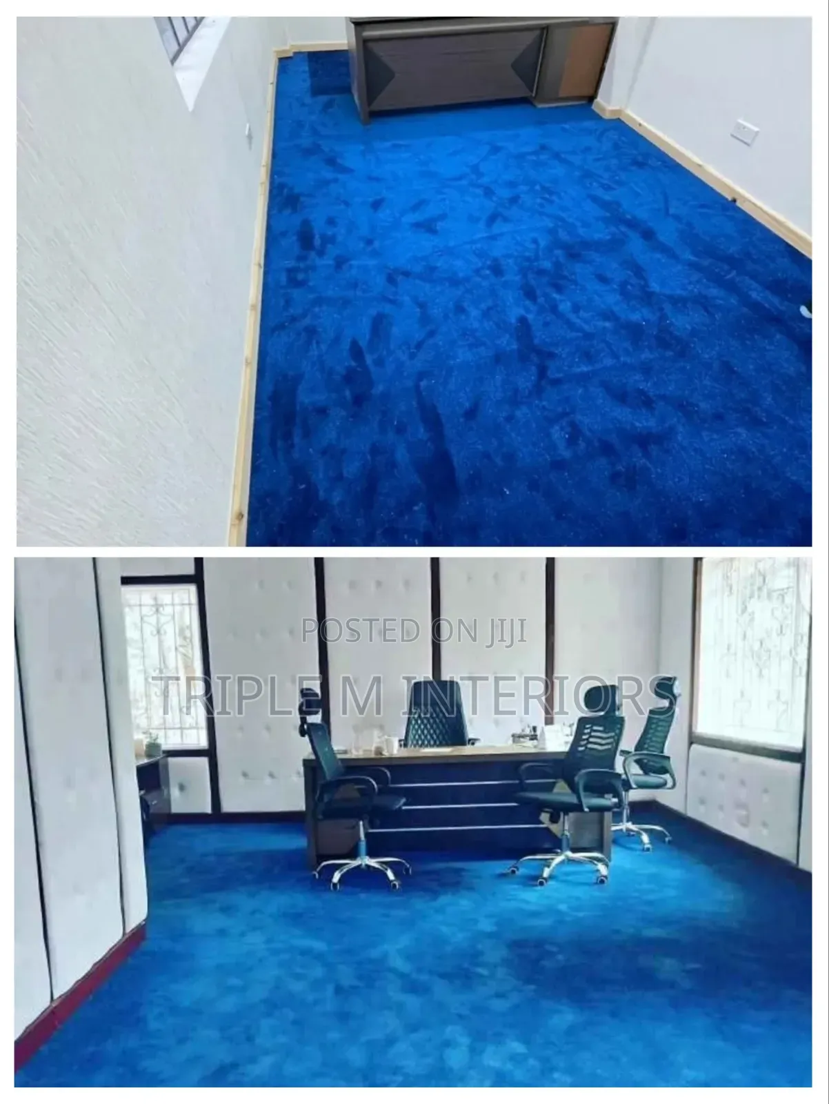 Soft Blue Wall to Wall Carpet | Home | Office| Church Comfort