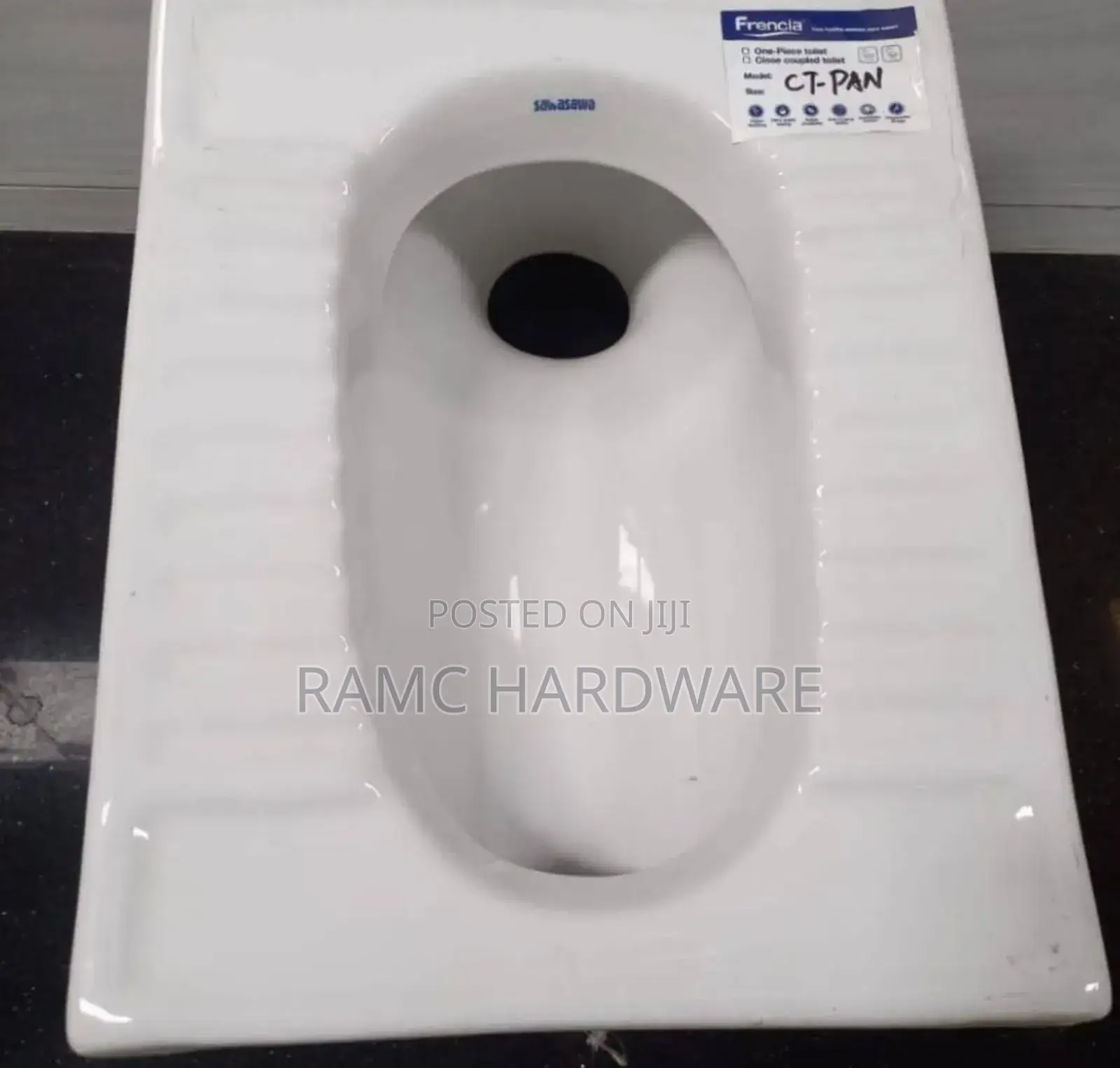 Step Asian Toilet