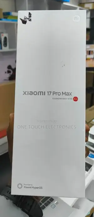 New Xiaomi 17 Pro Max 512 GB Black