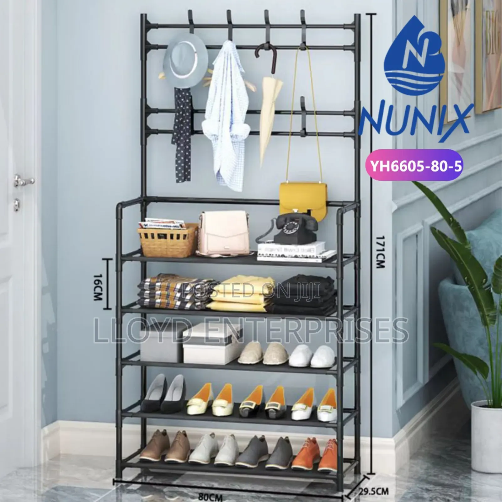 Nunix Shoes and Hat Rack