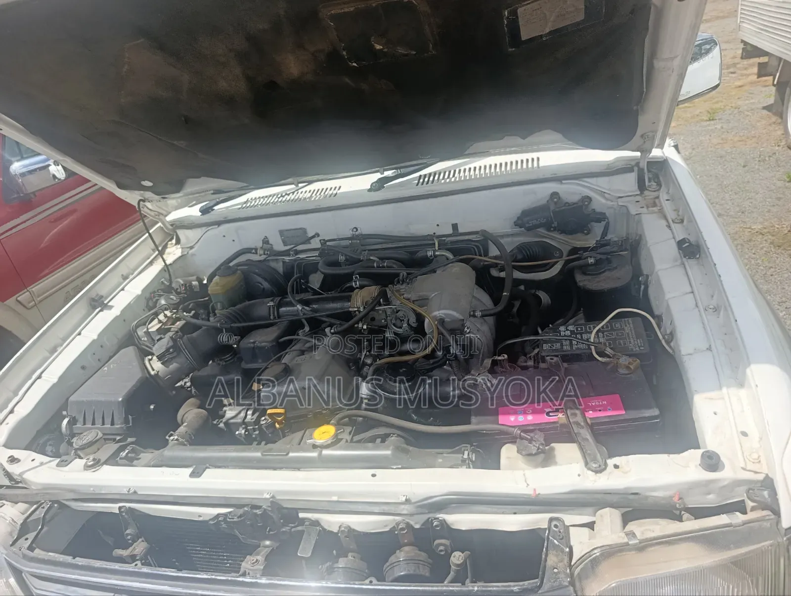 Toyota Land Cruiser Prado 1998 White