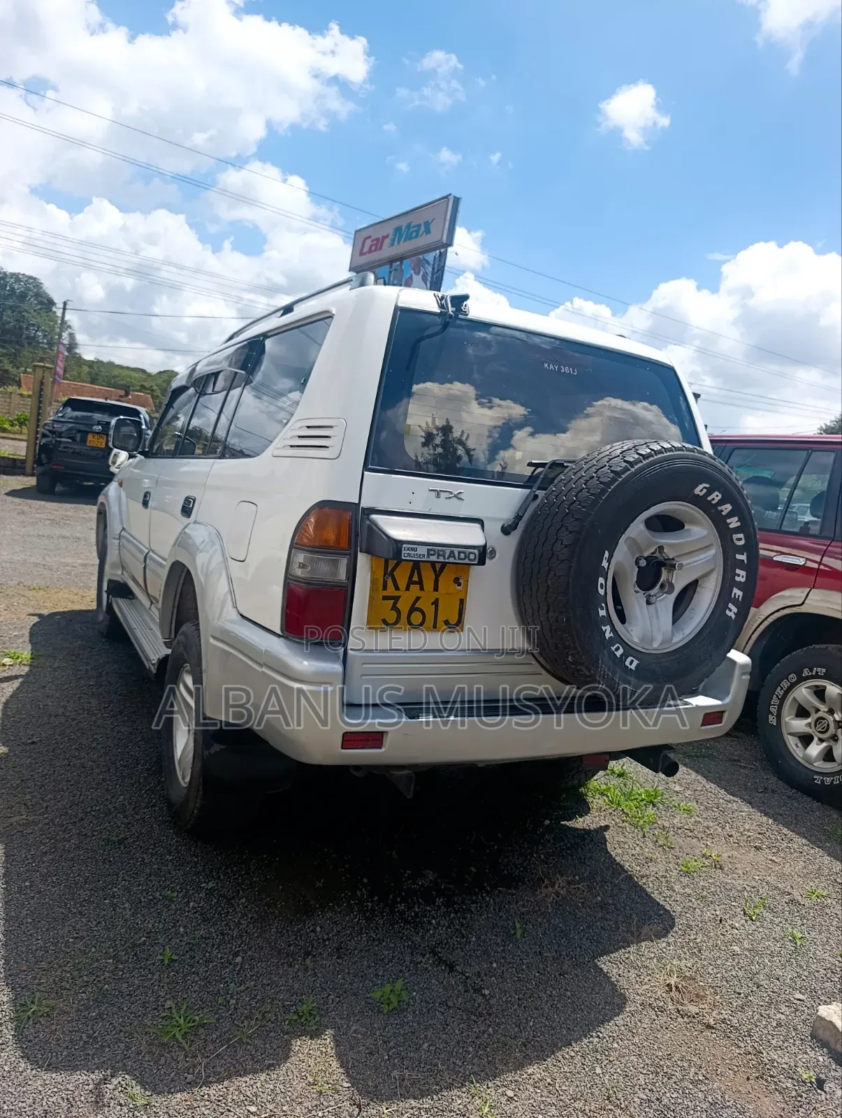 Toyota Land Cruiser Prado 1998 White