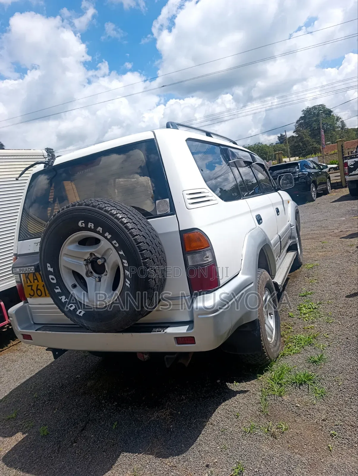 Toyota Land Cruiser Prado 1998 White