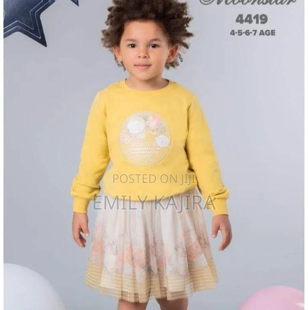 2 Piece Yellow Skirt