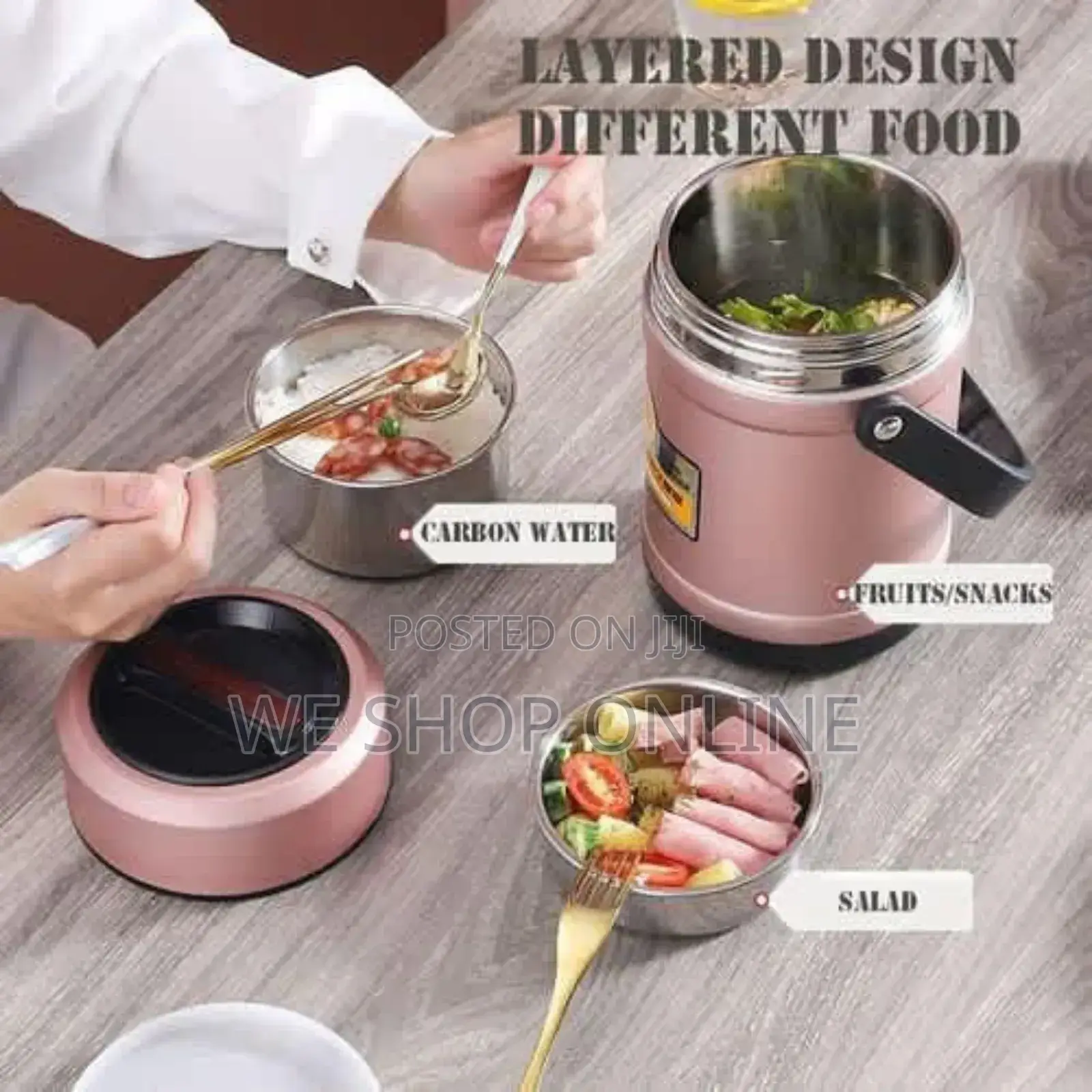 *304 Stainless Steel Vacuum Thermal Food Flask