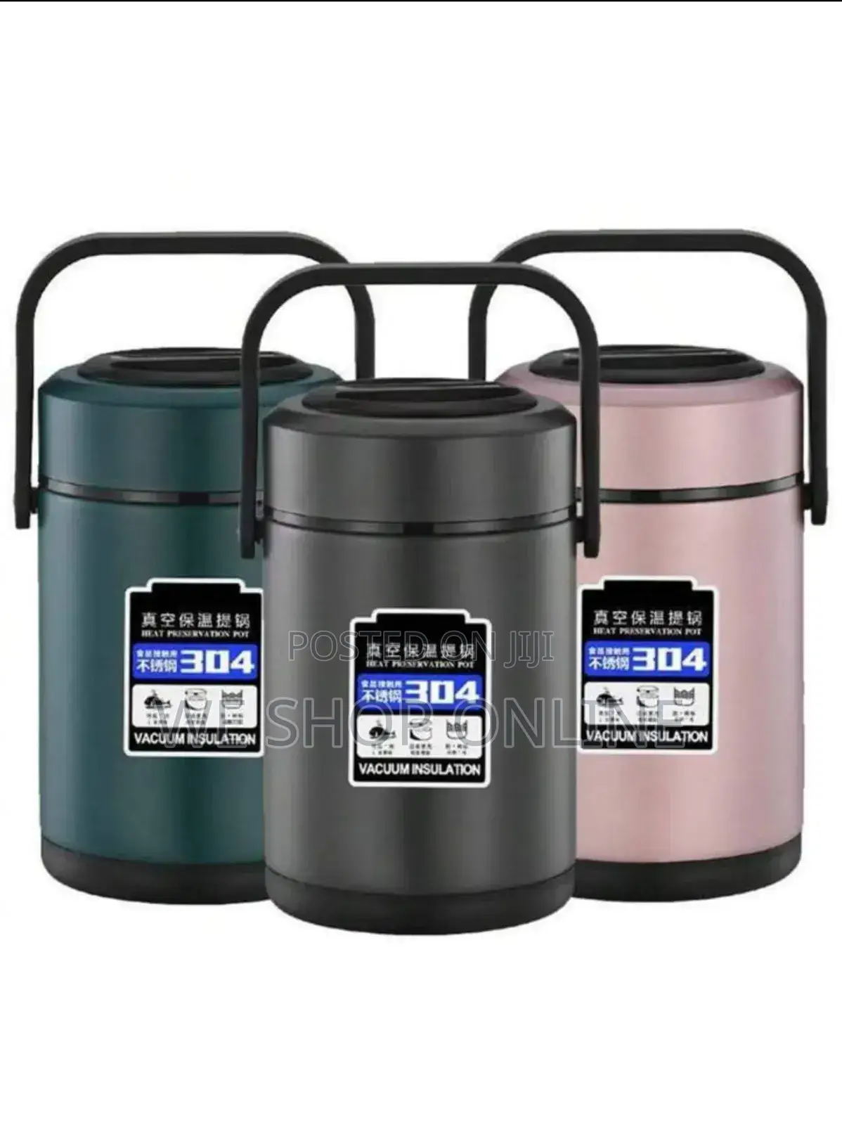 *304 Stainless Steel Vacuum Thermal Food Flask