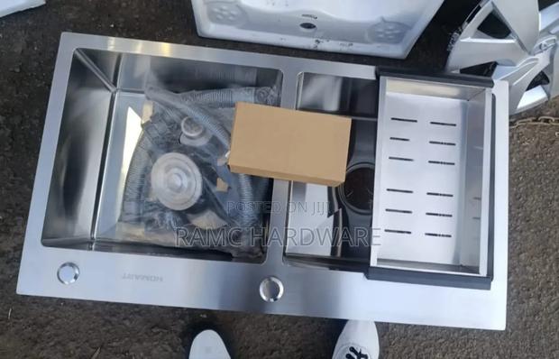 Kitchen Sink With Soap Dish