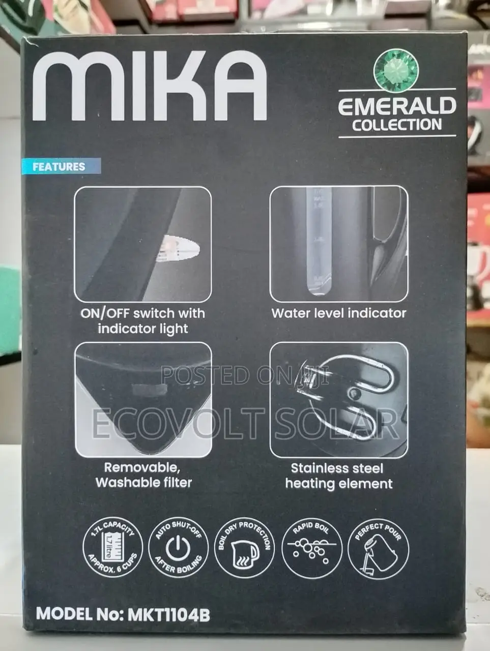 Mika Corded Kettle