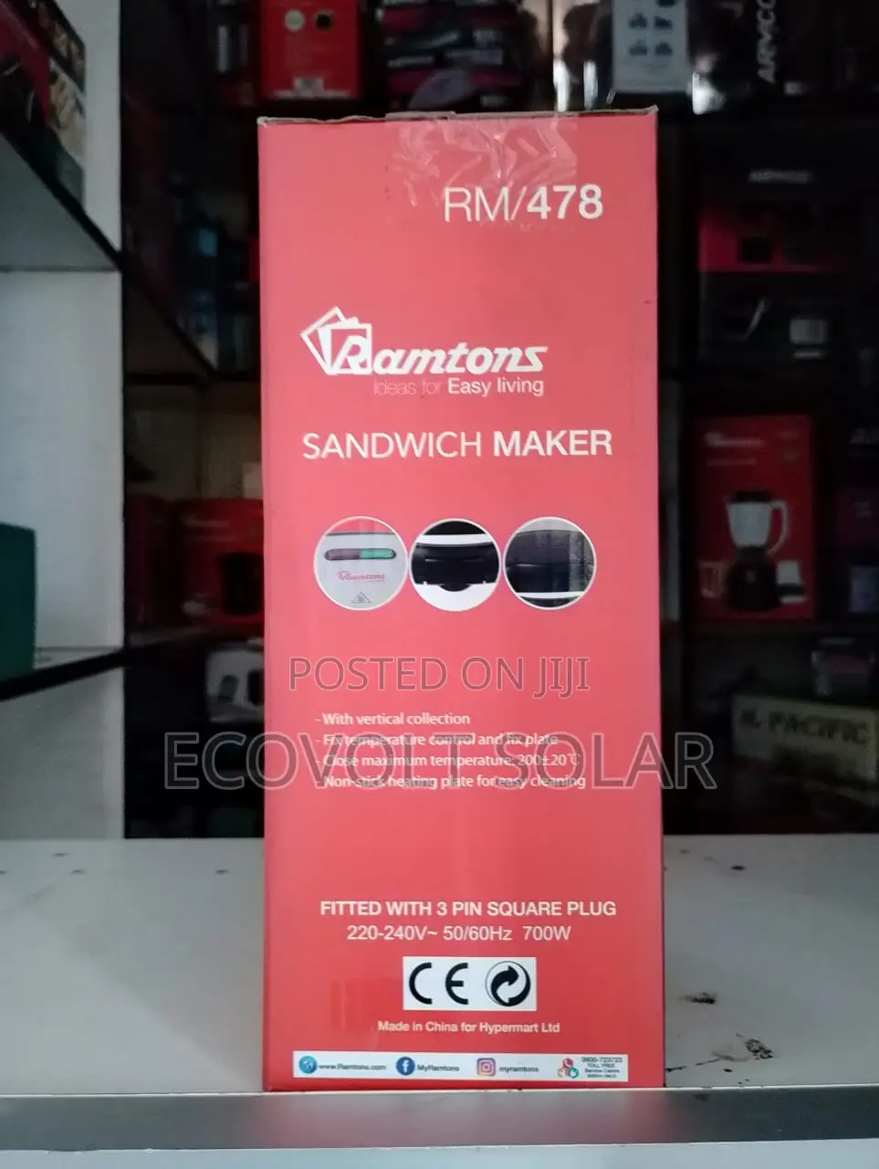 Ramntoms Sandwich Maker