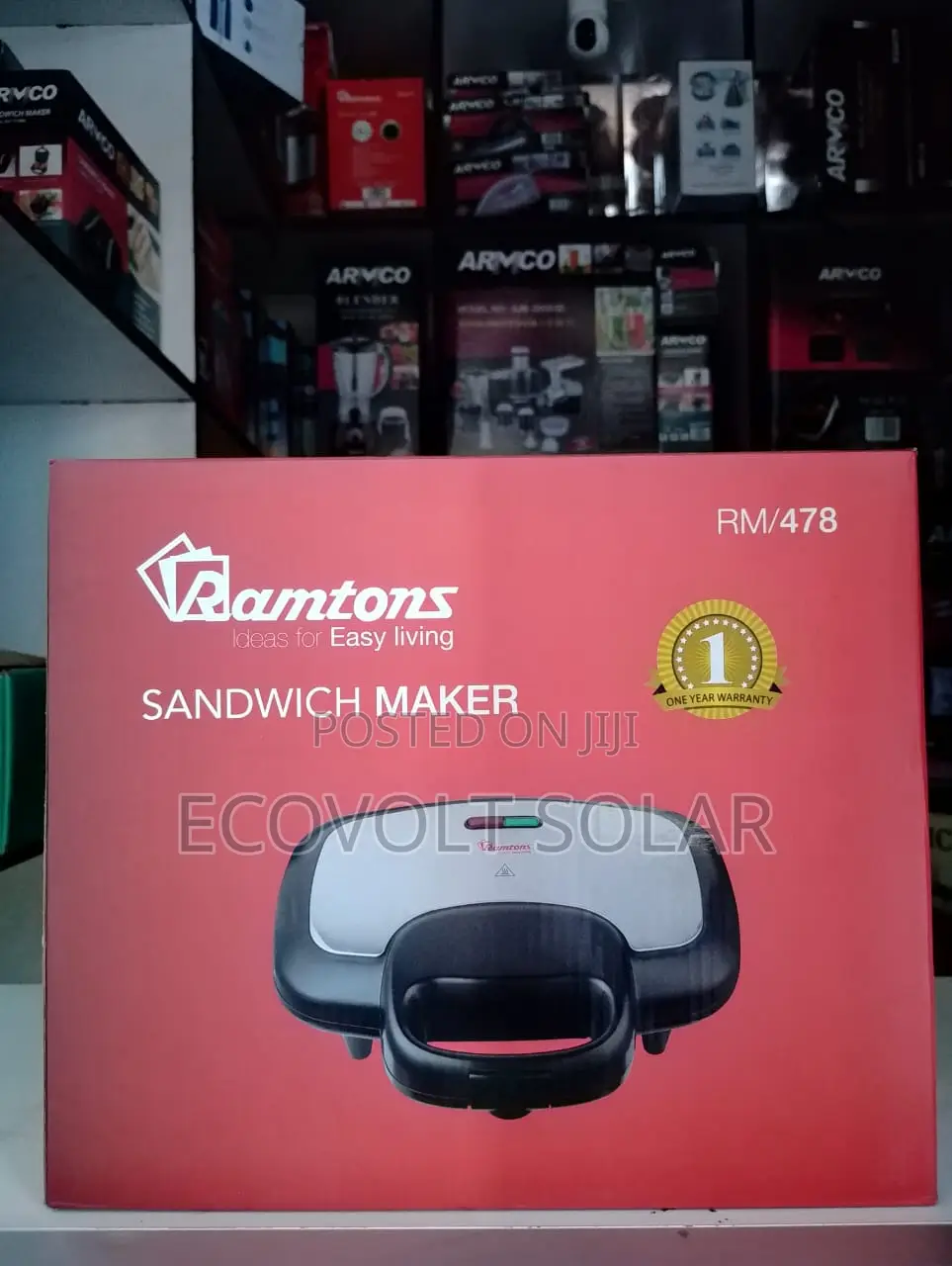 Ramntoms Sandwich Maker