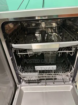 Mika Dish Washer, Dish Washer, 12 Place Setting, Silver (Mdwfs1201p6s)