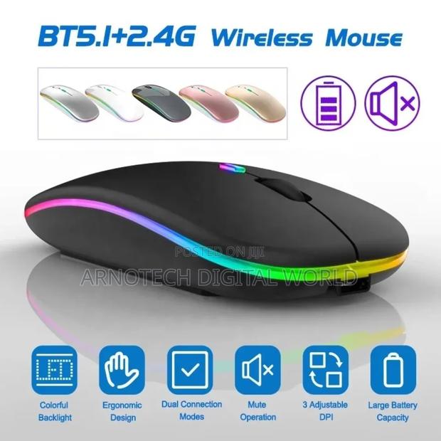 Wireless Bluetooth Keyboard and Mouse Kit – Rechargeable - thumbnail 5