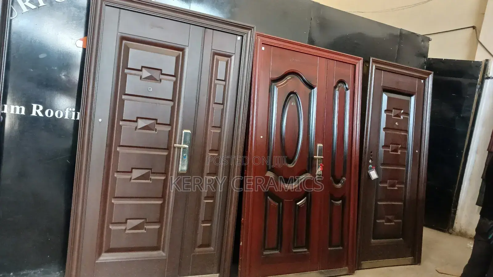 Double Steel Doors