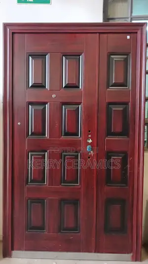 Double Steel Doors