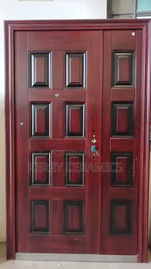 Double Steel Doors