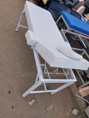 Foldable White Massage Bed