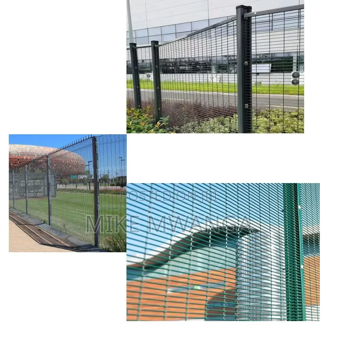 Robust Clear Anti Climb Fence