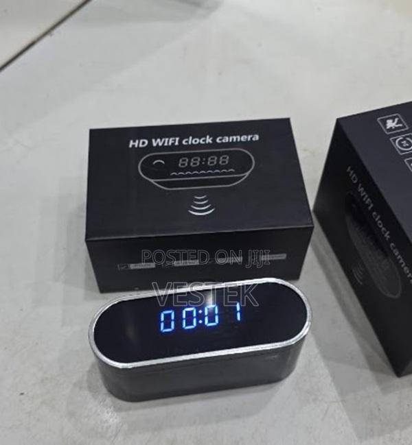 Table Clock Camera Alarm Setting Mini Camera Night Vision
