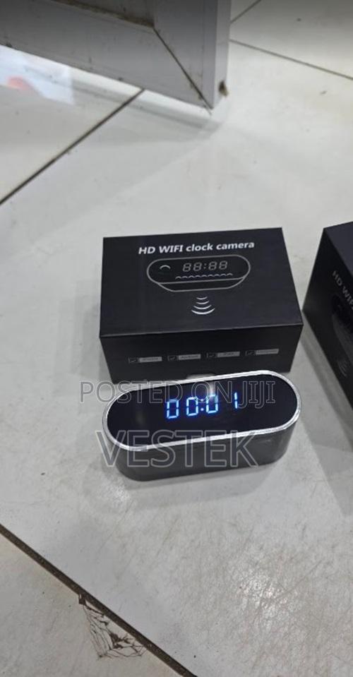 Table Clock Camera Alarm Setting Mini Camera Hd 1080p