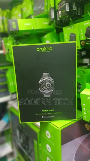 Oraimo Pro X Smartwatch – Amoled Display Multi-Sport Modes