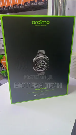 Oraimo Pro X Smartwatch – Amoled Display Multi-Sport Modes